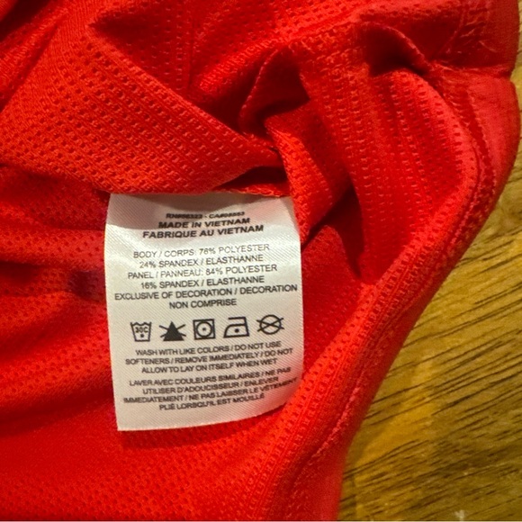 Nike Soccer Running Training Tank Top Mens Large CW3910 657 Red New With Tags - Picture 6 of 8